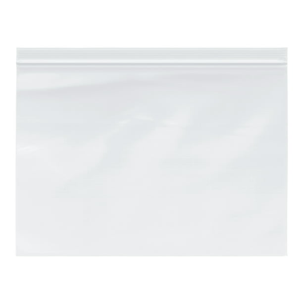 Plymor Flat Open Clear Plastic Poly Bags 5 x 10 Pack of 100 2 Mil 